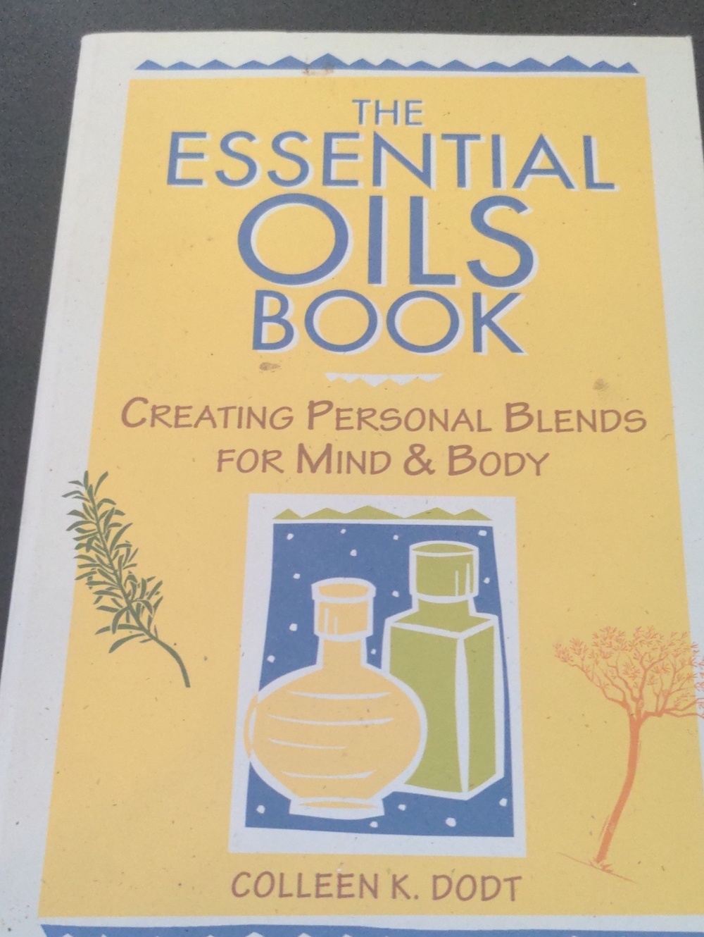 The Essential Oils Book Personal Blends For Mind Body Colleen Dodt Recipes VTG
